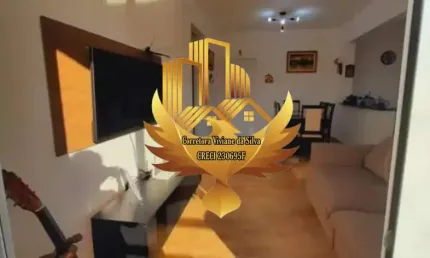 Apartamento à venda em taubaté-sp, vila das jabuticabeiras: 2 quartos, 1 suíte, 1 sala, 2 banheiros, 1 vaga de garagem, 76m².