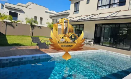 Casa em condomínio de luxo em são josé dos campos-sp, 4 quartos, 2 suítes, 5 vagas - condomínio residencial colinas do paratehy!