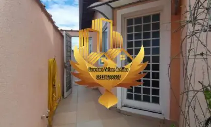 Casa em condomínio de luxo na cidade jardim - 2 quartos, 1 suíte, 2 banheiros, 2 vagas - taubaté-sp.