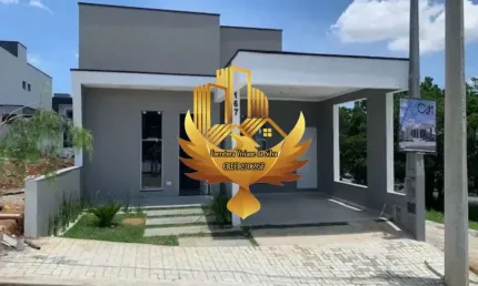 Casa térrea condomínio recanto tropical arquitetura contemporânea! casa pronta pra morar!
