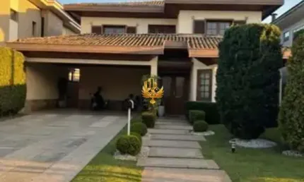 Casa de luxo em condomínio com 4 suítes no bosque flamboyant, taubaté-sp: 4 quartos, 5 banheiros, 2 salas, 4 vagas de garagem.