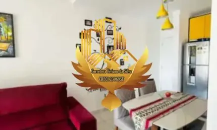 Apartamento à venda no areão, taubaté-sp: 2 quartos, 1 suíte, 1 sala, 2 banheiros, 1 vaga de garagem, 56m². aproveite!
