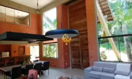 Casa de luxo em condomínio: 4 quartos, 2 suítes, 1 sala, 4 banheiros, 4 vagas em chácaras cataguá, taubaté-sp.
