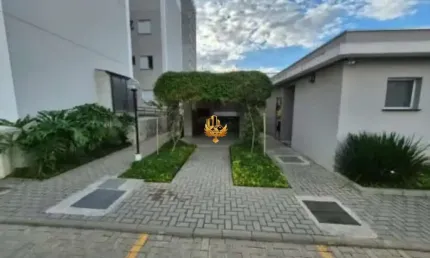 Apartamento à venda em taubaté-sp, parque são luís: 2 quartos, 1 sala, 1 banheiro, 1 vaga de garagem, 45m² de área.