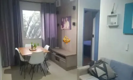 Apartamento à venda em taubaté-sp, bairro barranco: 2 quartos, 1 sala, 1 banheiro, 1 vaga de garagem, 47m².