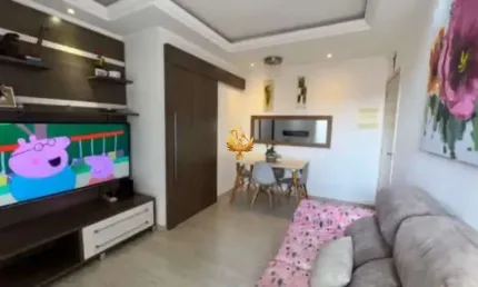 Apartamento à venda em taubaté-sp no bairro campos elíseos: 2 quartos, 1 sala, 1 banheiro, 1 vaga de garagem!