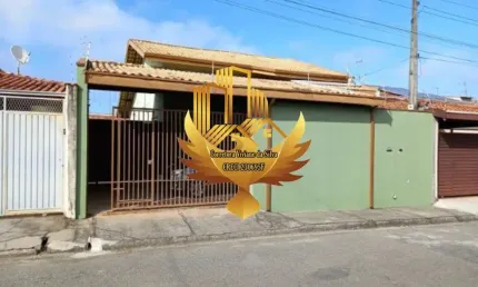 Casa à venda em tremembé-sp, bairro benvirá: 2 quartos, 1 suíte, 1 sala, 1 banheiro, 5 vagas de garagem, 153,81 m².