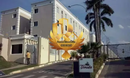 Apartamento à venda em taubaté-sp, parque senhor do bonfim! 2 quartos, 1 sala, 1 banheiro, 1 vaga de garagem, 48m².