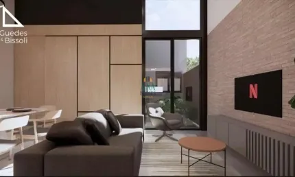 Linda casa em construção no Condominio Villagio Ipanema