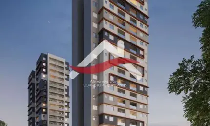 BIARRITZ Const. PLANETA, Apartamento 45 m², 1 dormitório