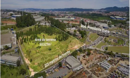 Área à venda, 50527 m² por r$ 68.000.000,00 - bonsucesso - guarulhos/sp