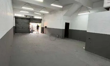 Salão para alugar, 86 m² por r$ 2.800/mês - parque continental iii - guarulhos/sp