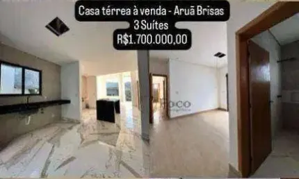 Casa com 3 dormitórios à venda, 150 m² por R$ 1.700.000 - Condomínio Aruã - Mogi das Cruzes/SP
