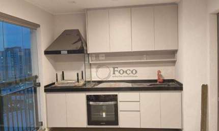 Apartamento com 1 dormitório para alugar, 40 m² por R$ 3.112,48/mês - Vila Camargos - Guarulhos/SP