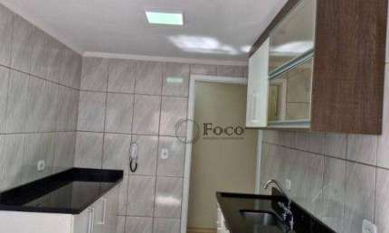 Apartamento com 2 dormitórios à venda, 62 m² por R$ 340.000 - Cocaia - Guarulhos/SP
