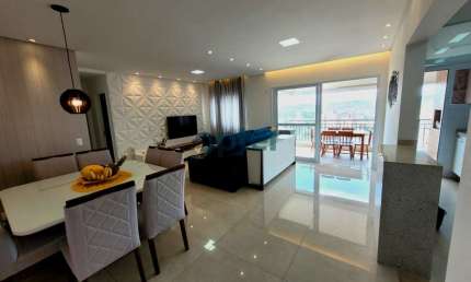 Apartamento mobiliado de 96 m² , 2 vagas - no Condomínio Helbor ideale  no Baeta Neves