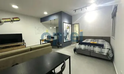 Loft Mobiliado de 50m2 no condomínio Marco Zero Home com lazer na cobertura - jardim do mar - São Bernardo do Campo