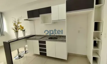 Loft 37m² mobiliado - marco zero mix residence - av. kennedy 1230 - jardim do mar - sao bernardo do campo/sp.