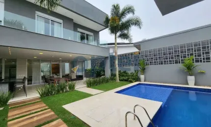CASA REFORMADA MOBILIADA E DECORADA COM 5 SUÍTES,  À VENDA, 420 M² - JARDIM ACAPULCO - GUARUJÁ/SP