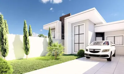 Casa à Venda  em Araucária: 82m², 2 Dorms, R$ 435.000