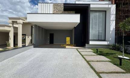Casa com 3 suítes à venda, em condomínio fechado na cidade de Indaiatuba, interior de São Paulo, Residencial Evidências