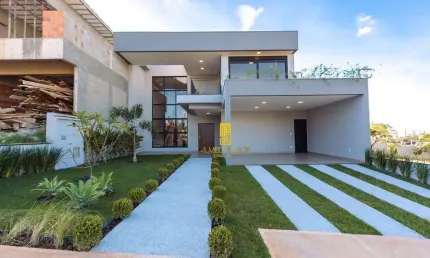 Sobrado com 3 dormitórios à venda, 310 m² por R$ 3.100.000 - Condomínio Villa Sapezal - Indaiatuba/SP