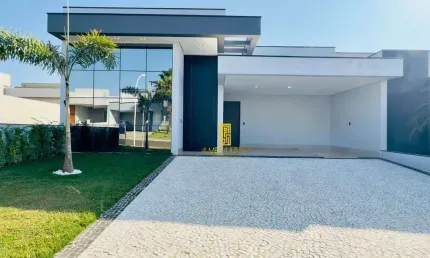 Casa com 3 quartos à venda, 194 m² por R$ 2.390.000 - Condomínio Dona Lucilla - Indaiatuba/SP