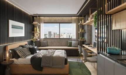 Agradável studio para venda em Santo Amaro com 1 quarto, 25m²