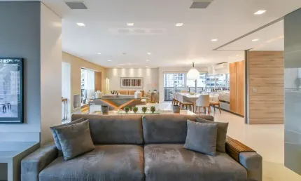 Aconchegante apartamento tipo para venda em vila nova conceição com 3 quartos, sendo 3 suítes, 244m²