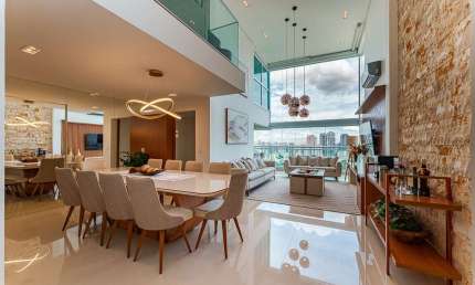 Excelente apartamento tipo para venda com 3 quartos, sendo 3 suítes, 197m²