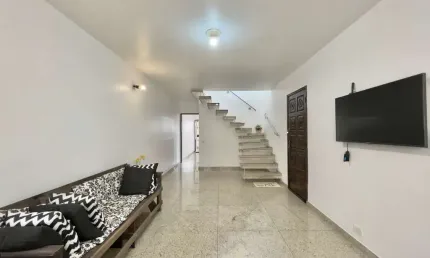 Aconchegante casa tipo para venda em americanópolis com 3 quartos, sendo 1 suíte, 113m²
