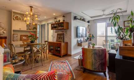Elegante apartamento tipo para venda em Vila Uberabinha com 3 quartos, sendo 1 suíte, 80m²