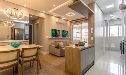 Funcional apartamento tipo para venda em vila monte alegre com 2 quartos, sendo 1 suíte, 70m²