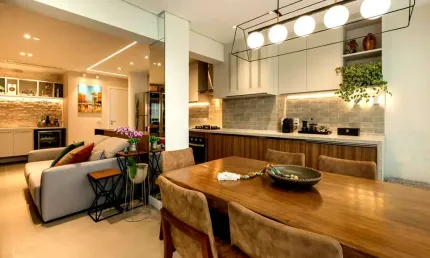 Versátil apartamento tipo para venda em moema com 2 quartos, sendo 1 suíte, 64m²