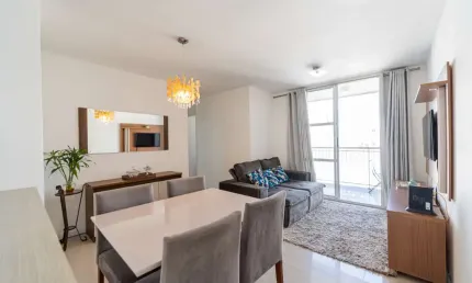 Aconchegante apartamento tipo para venda em jardim prudência com 3 quartos, sendo 1 suíte, 69m²