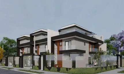 Sobrado com 177,39m² 3 quartos, à venda, no bairro Jardim Cruzeiro em São José dos Pinhais
