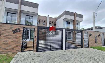 Sobrado com 170m² 3 quartos, à venda, no bairro Pedro Moro em São José dos Pinhais