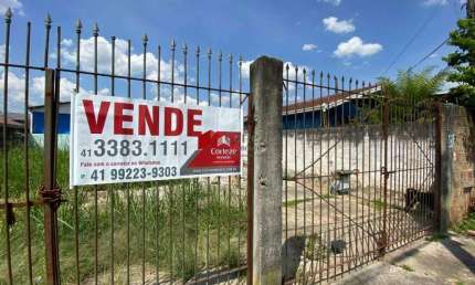 Terreno com 408m² 2 quartos, à venda, no bairro Guatupê em São José dos Pinhais