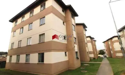 Apartamento com 47,64m² 2 quartos, para aluguel, no bairro colônia rio grande em são josé dos pinhais