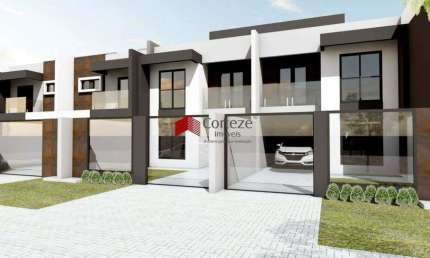 Sobrado com 135m² 3 quartos, à venda, no bairro Jardim Cruzeiro em São José dos Pinhais