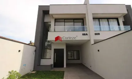 Sobrado com 162m² 3 quartos, à venda, no bairro Cidade Jardim em São José dos Pinhais