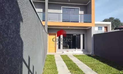 Sobrado com 121m² 3 quartos, à venda, no bairro pinheirinho em curitiba