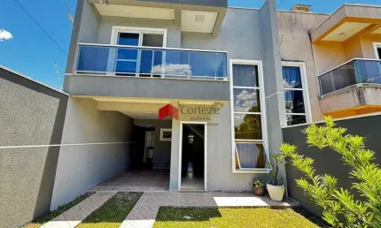 Sobrado com 144,87m² 3 quartos, à venda, no bairro Jardim Aristocrata em São José dos Pinhais