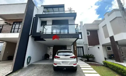 Sobrado em condomínio com 190m² 4 quartos, à venda, no bairro Costeira em São José dos Pinhais