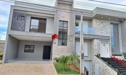 Sobrado em condomínio com 140,8m² 3 quartos, à venda, no bairro Costeira em São José dos Pinhais