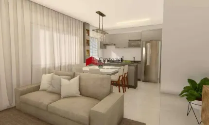 Apartamento com 66,82m² 3 quartos, à venda, no bairro Bom Jesus em São José dos Pinhais