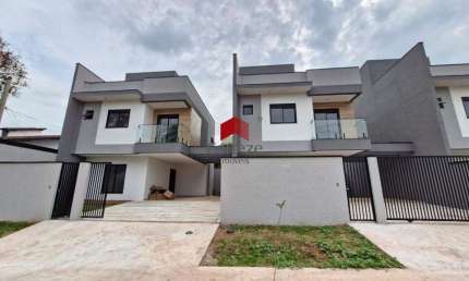 Sobrado com 133,01m² 3 quartos, à venda, no bairro Afonso Pena em São José dos Pinhais