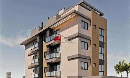 Apartamento com 51,45m² 2 quartos, à venda, no bairro Cidade Jardim em São José dos Pinhais