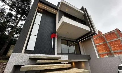 Sobrado em condomínio com 234m² 3 quartos, à venda, no bairro costeira em são josé dos pinhais
