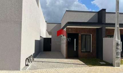 Casa em condomínio com 69,31m² 3 quartos, à venda, no bairro Colônia Rio Grande em São José dos Pinhais